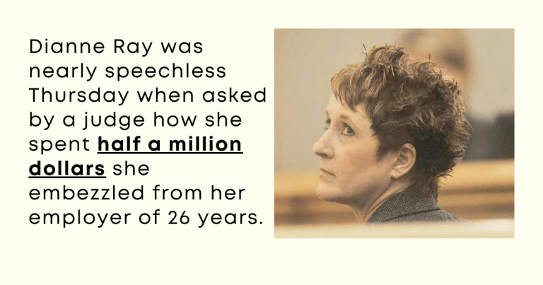 Woman gets four years for embezzlement of $500,000