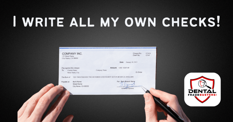 “The Checkbook” conversation with a Dentist.