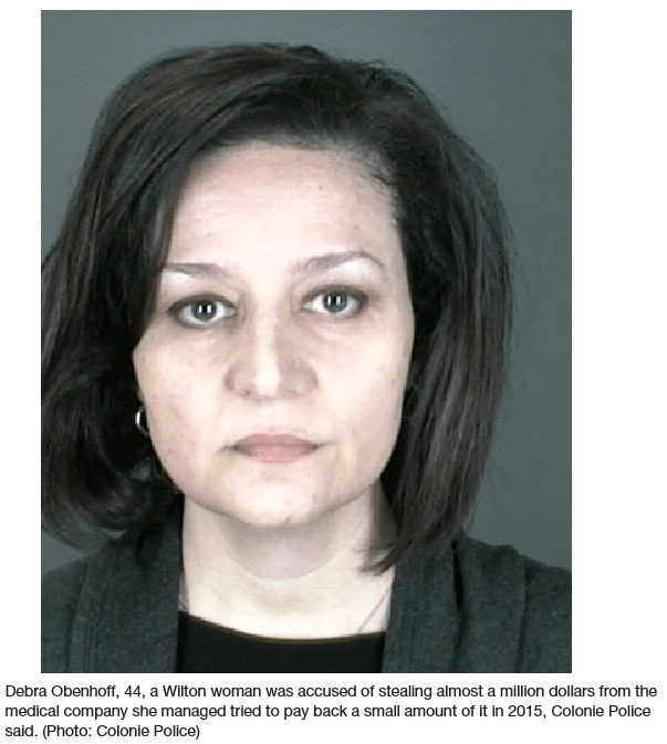 Wilton woman charged with embezzlement