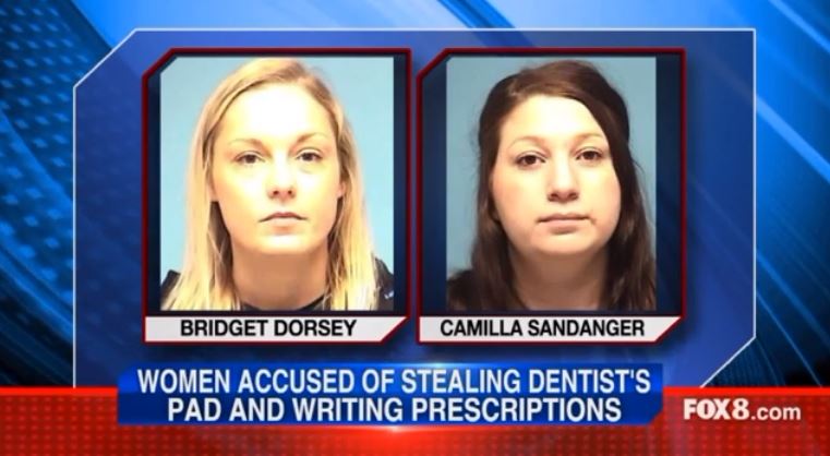 Lorain County women charged after allegedly writing prescriptions using stolen pad from dentist’s office