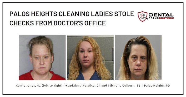 Palos Heights cleaning ladies stole checks from doctor’s office