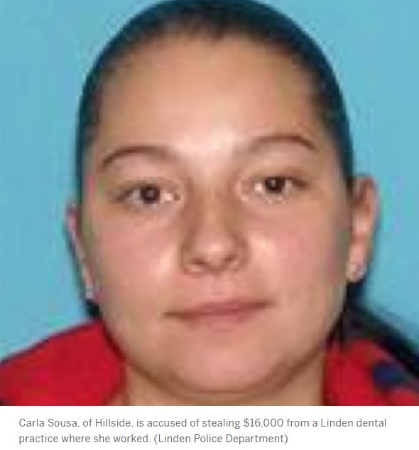 Woman stole $16K from dental office, police say