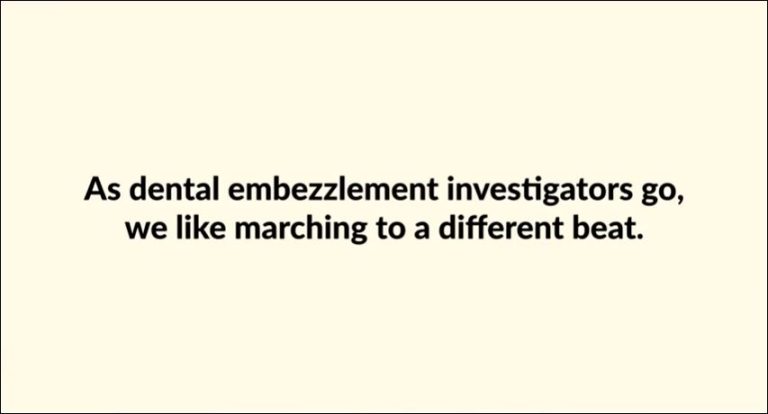 We march to a different drum.