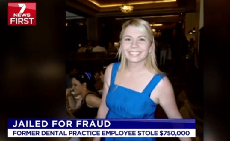Australian Dental Employee Tina Maree Bartlem stole $750K from dental practice