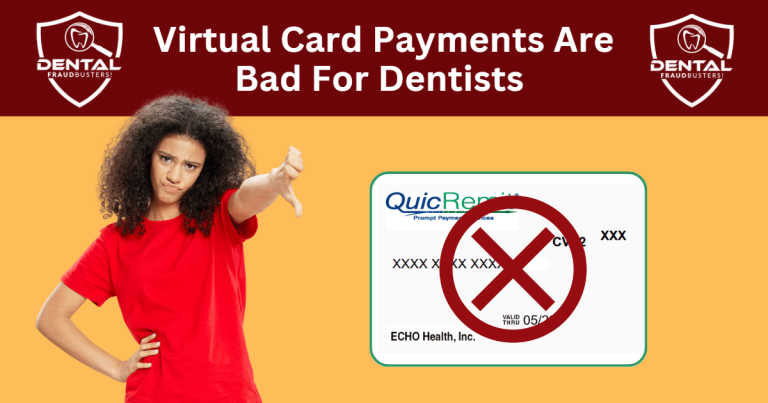 Virtual Card Payments are BAD for Dentists
