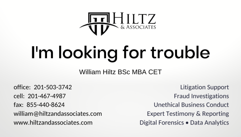 I’m looking for trouble!