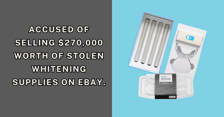 Woman charged with selling $270,000 of stolen dentistry items online.